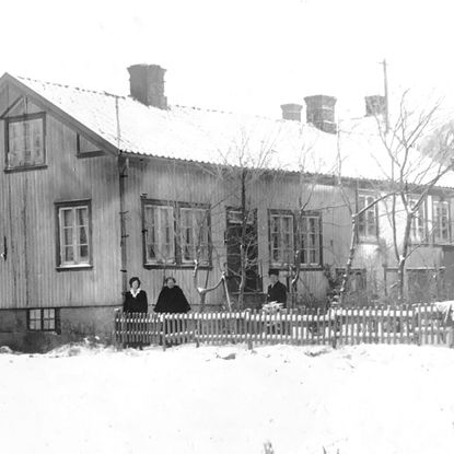 Nedre Långgatan 9, före 1925.