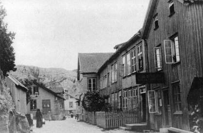 Nedre Långgatan, tidigt 1900-tal.